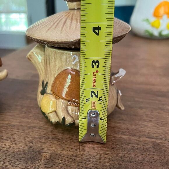 VINTAGE Set of Arnel 70s Sugar Jar & Creamer Jars - Picture 8 of 8